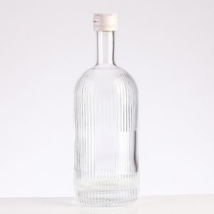 700ml 750ml 1l Glass Bottle for Fruit Wine Whiskey Brandy Liquor Vodka Xo
