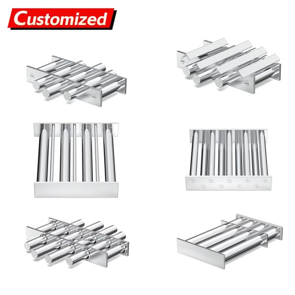 Customized Design Grate Magnet N52 Neodymium Magnetic Grid Filter Magnetic Sieve Mesh Iron Remover Large Powder Particles Mechanical Magnetic Grid