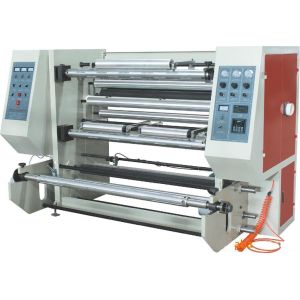 Cheap Aluminum Foil Automatic Slitting Machine 700mm Width With Rim Charge Feeding for sale