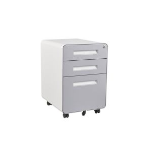 Office Equipment Vertical Muchn 0.6mm 3 Drawer Filling Cabinet