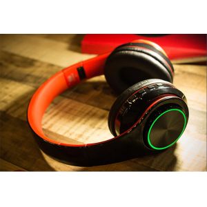 BH3 Glowing Headphones Bluetooth 4.1 Wireless Stereo Portable Foldable Headphone