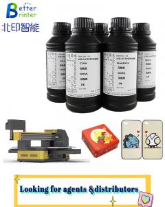 China Better Printer Inkjet Smooth UV DTF Printer Ink Flatbed Printer 4720 I3200 XP600 TX800 on sale