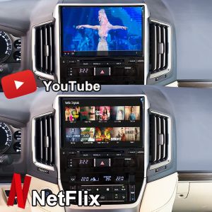 Android Multimedia Interface for Land Cruiser GX_R 2018-2021 LC200 Wireless