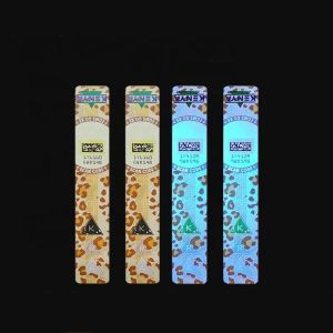 QR Code Cigarette Anti Counterfeiting Label Printing Hot Silver Sticker Label