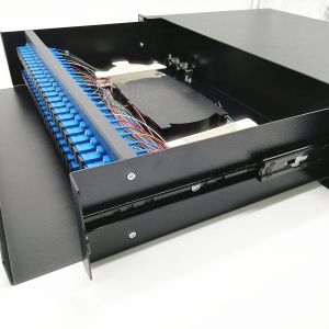 48 Cores SC/UPC Fiber Optic Terminal Box Optical Patch Panel