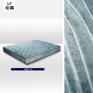 Soft Breathable width 83 inch Jacquard Mattress Fabric good elasticity