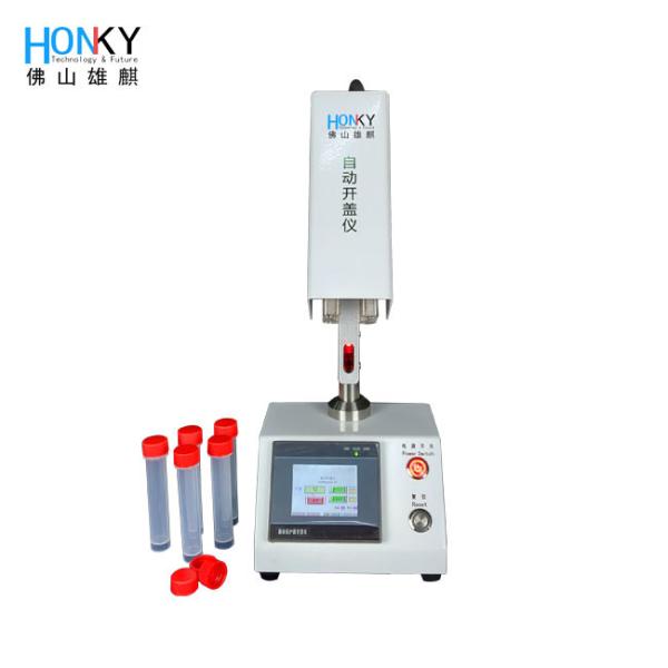 Clean Bench Type Reagent Tube Electric Capping Machine For Bio Reagent Testing