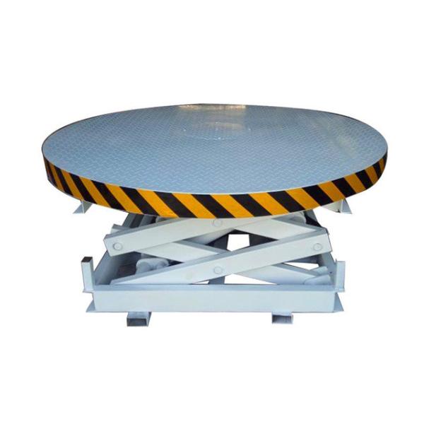 Quality Speed 0.25m/s Car Elevator Turntable With Hydraulic Cylinder Drive Mode And PLC Control System wholesale
