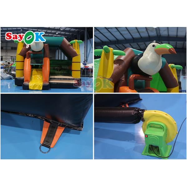 Woodpecker Inflatable Bounce House Commercial Jumping Castle Slide Combo