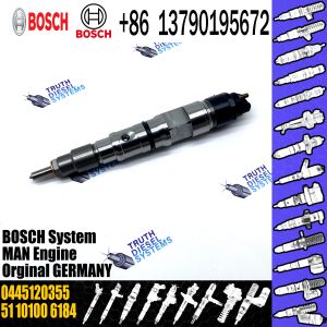 Common Rail Diesel Injector 51101006180 51101006184 0445120354 0445120355 for