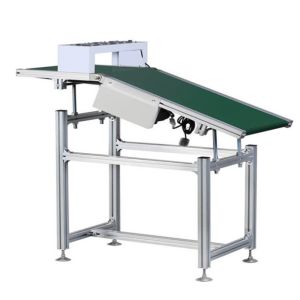 Dip Line Small PCB Belt Conveyor Assembly For Wave Solder Outfeed