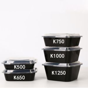 OEM Disposable Take Out Containers Plastic Trays With Lids