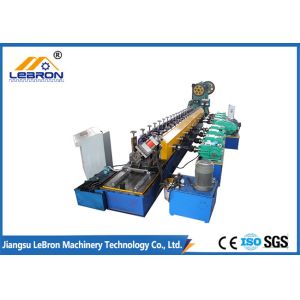 China Blue color 2018 new type Solar Strut Roll Forming Machine PLC control system automatic made in china blue color on sale China Blue color 2018 new type Solar Strut Roll Forming Machine PLC control system automatic made in china blue color on sale