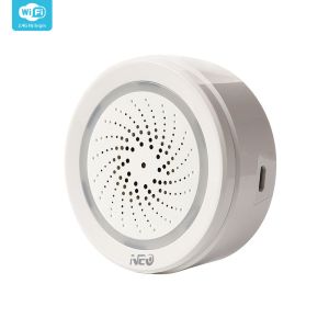 Sound And Light Alarm Parameters (Temperature And Humidity)