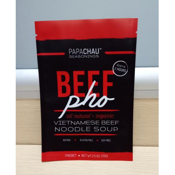 Strong Side Heat Sealable Pouches , Zip Lock Pouch Custom Size And Thickness