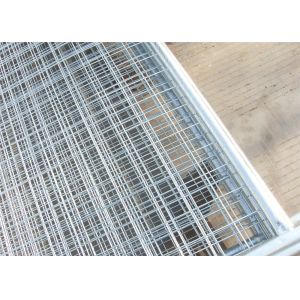 Anti Rust Temporary Fence Panels Galvanized Construction Fencing Removable