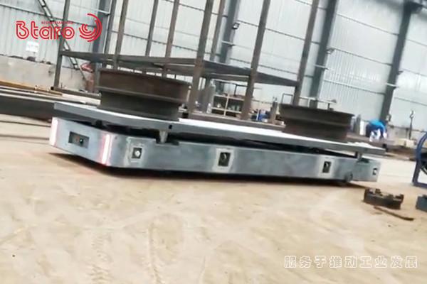 Quality 15tons Trackless Automated Guided Carts Remote Control Agv Trolley Energy Saving wholesale
