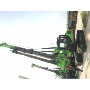 TYSIM KR90A Hydraulic Rotary Piling Rig Diameter And Drilling Depth 28m