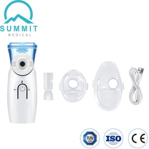 USB Portable Asthma Nebulizer , CE Portable Mesh Nebulizer