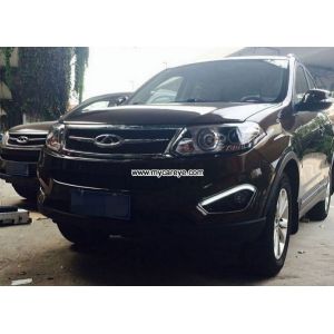 Chery Tiggo 2014 DRL LED Daytime driving Lights turn signal steering
