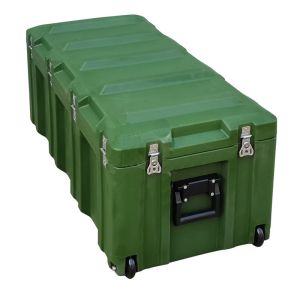 Rolling Plastic Rotomolded Tool Box 1100mm For Camera Drone Gun