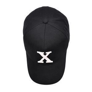 Embroidered Logo Six-Panel Baseball Cap with Constructured Front Panel