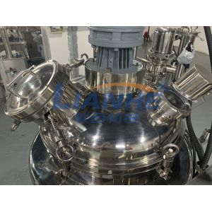 Detergent Homogenizer Emulsifier Mixer 50L Sealed Cover Mixing Tank