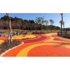 Customized Color EPDM Rubber Running Track Flexible Surface Easy Install
