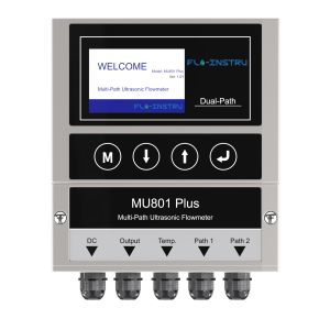MU801 Plus Plug In Sensor Ultrasonic Flowmeter Multi Path