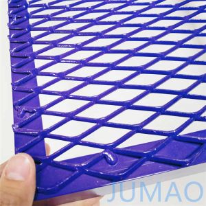 Interior Partitions Expanded Metal Flat Mesh Screen Stainless Steel