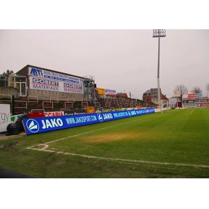 Customized RGB LED Screen Football Stadium Advertising Boards