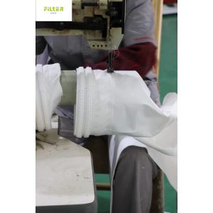 PTFE Scrim 750gsm Dust Collector Filter Bags Custom Size