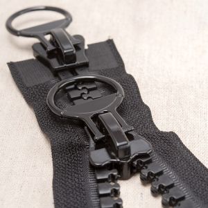 Cheap custom zipper puller resin zipper double sided zipper for sale