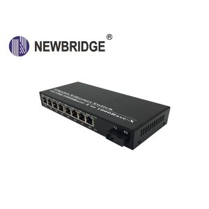 10/100/1000M Fiber Optic Media Converter with dual fiber single mode ethernet