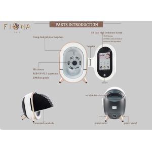 Hd Intelligent Ai Rgb Facial Skin Analyzer With Clinic Magic Mirror Face Scanner