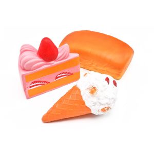 Food Shape Bread Cake Squishy Toys Scented Squishy Slow Rising Hamburger Toys