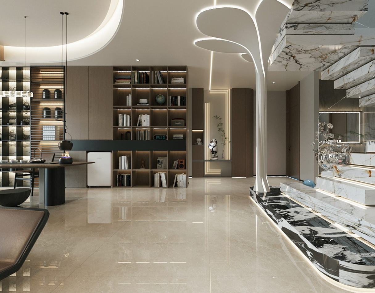 Elegant Backgroud Tiles and 1mx1m Indoor Floor Gray Polished Glazed Porcelain