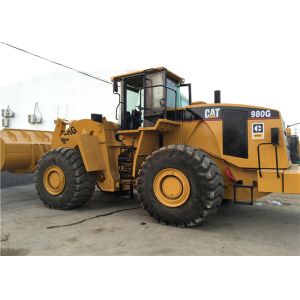 Caterpillar 980G Second Hand Wheel Loaders Front 5.5cbm Bucket Capacity