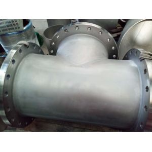 Butt Weld Pipe Spool B366 Hastelloy C-276 BW Straight Tee Welded With Flange 24"