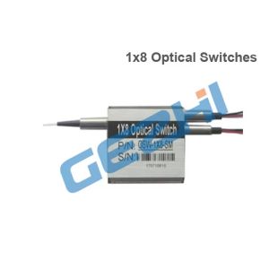 1650nm Mechanical Non Latched 1x8 Fiber Optical Switches