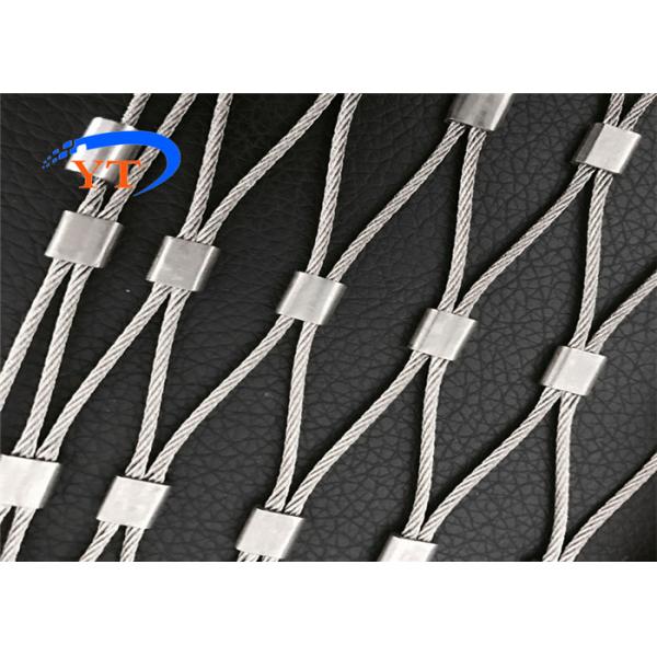 Customizable Sus304 Flexible Stainless Steel Cable Mesh High Tensile