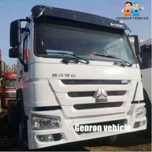 China Manual Transmission 375HP HOWO 45t  Trailer Head Truck on sale