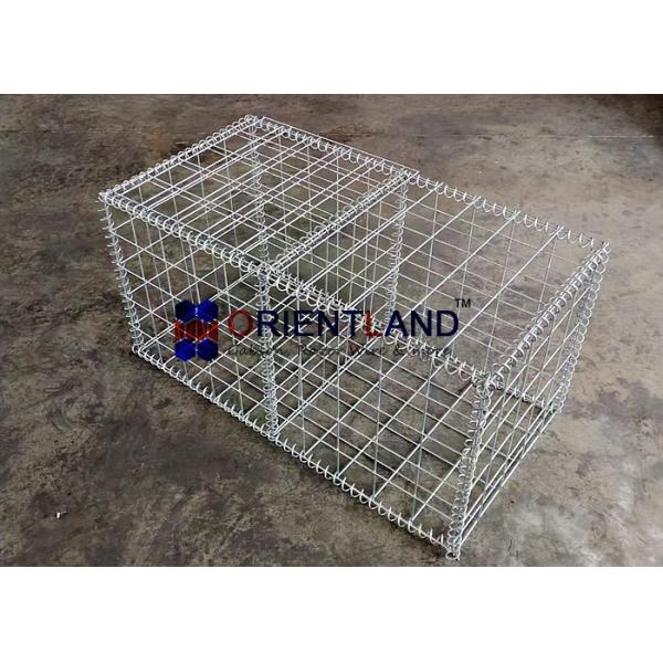Quality 4mm Hdg Wire Welded Gabion Baskets Front Yard Landscape Wall wholesale