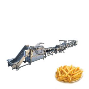 14 Sets Potato Chips Production Line , Fully Automatic French Fries Machine