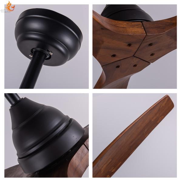 Restaurant American Ceiling Fans Wood Ceiling Fans Without Lights