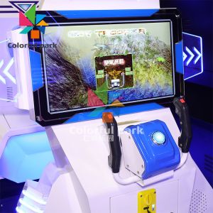 380W Arcade Driving Machine , Airplane Kiddie Ride With Steering Wheel