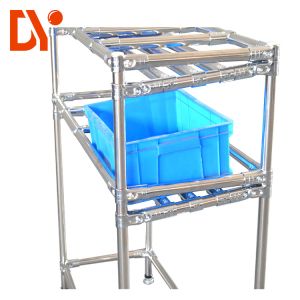 Cheap Foldable And Movable FIFO Storage Racks DY230 With Shelves Exhibition Pipe for sale