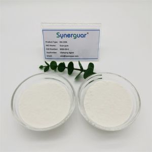 Water Retention Basic Clumping Agent Pale Yellow Guar Seed Flour