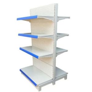 Factory Custom gondola shelving double-sided big shelves shop