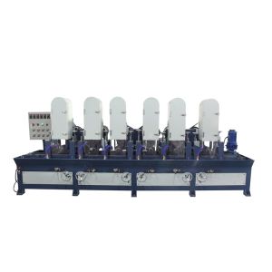 China 6 units Special automatic machine for grinding flat parts Grinding satin polishing on sale